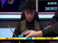 斯诺克英锦赛正赛16进8轮次 张安达6-2赵心童 20251204